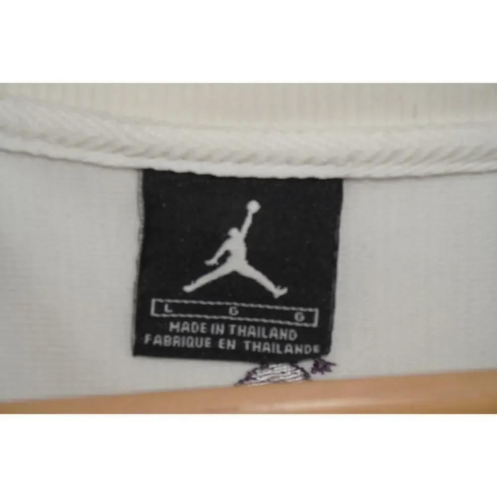 Jordan Jumpman Full Zip Track Jacket White Blue Men’s Athletic Y2K Size L